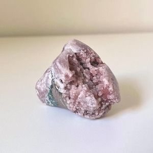 Pink Amethyst Free Form Druzy Crystal High Quality